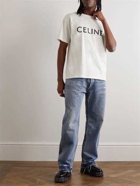 celine mens t shirt|Celine t shirt dupe.